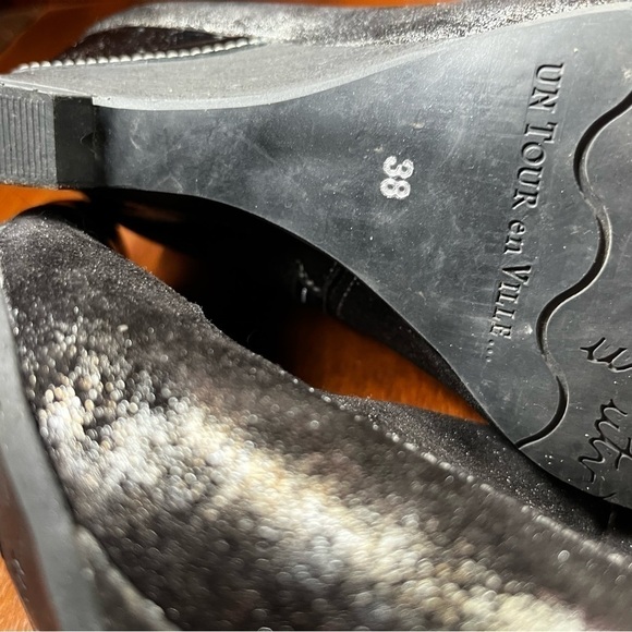 Un TOUR en VILLE Wedge Heel Shoes Size EU 38 - Picture 6 of 6